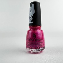China Glaze Nail Polish Lacquer w/ Hardeners - 1706 Pink-In-Poppy - 0.5 fl oz - £3.50 GBP