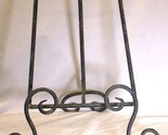 Wrought Iron Display Easel Stand Art Picture Plate Book Holder - €34,10 EUR