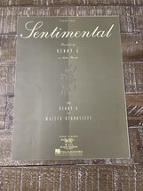 Kenny G Sentimental Sheet Music - $41.98