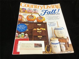 Country Living Magazine October 2019 Fall! a Get-Ahead Guide - £7.83 GBP