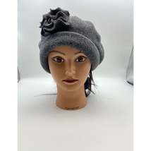 100% wool, Hat Warm brimless hat, Wool winter beret, Size OS - $16.00