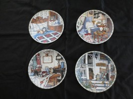 4-8.25&quot; Knowles THE COMFORTS OF HOME Collector Plates - Hannah Hollister Ingmire - £23.60 GBP