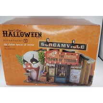 Dept 56 Clown House of Terror Snow Village Halloween #4030759 VIDEO RARE - £528.70 GBP