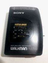 Vtg Sony Walkman WM-FX16 FM/AM Radio Works , Cassette Tape Player Does N... - £10.27 GBP