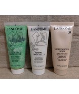 Lancõme Exfoliant Hydra Nutrix Repair Cream Skincare Routine 3pc + 3pc B... - $148.50