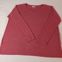 Pink Lily Women's Round Neck Long Sleeve Blouse Top Size Large image 10