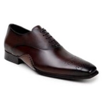 Belvedere Men's Shoes Saggio Opanka Italian Calf Leather Lace Up Tabacco image 4