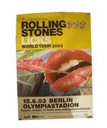The Rolling Stones Poster Tour Berlin 2003 Concert - $189.19 CAD