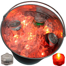 Tailgate SPECIAL Beer Soda Bucket Tub Glowing Lights Submersible LED 36 ... - $45.59