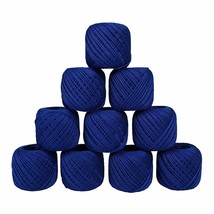Cotton Crochet Thread Mercerized Embroidery Sewing Crafts Making Knitting Yarn - £11.84 GBP
