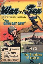 War at Sea - Charlton Comic Publication Issue  # 40 (1961 - 10 cent comic) - £6.98 GBP