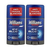 Williams Ice Blue Simplicity Men&#39;s Deodorant Stick - 75 ml - Pack of 2  - $24.00