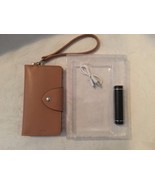 Lodis Leather Smartphone Wristlet /Wallet with universal charging stick ... - $35.94 CAD