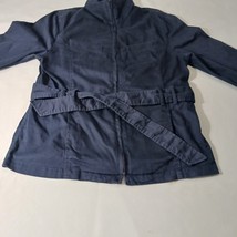 Maurices Women's Blue Full Zip Pockets Coat Jacket Measured Chest 40" image 7