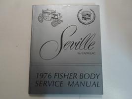 1976 Cadillac Siviglia Fisher Corpo Servizio Manuale Fabbrica OEM Libro 76 - £15.69 GBP