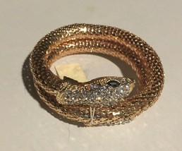 Amrita Singh Crystal snake bracelet  new - £51.45 GBP