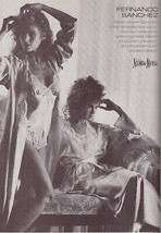 1981 Fernando Sanchez Neiman Marcu Sexy Lingerie Legs Vintage Print Ad 1980s - £4.74 GBP