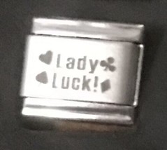 Lady Luck! Wholesale Laser Italian Charm Link 9MM L1 - £9.43 GBP