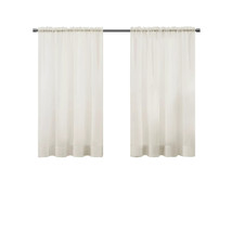 Mainstays Sheer Voile Single Curtain Panel--Ivory--59&quot; x 63&quot; - £2.33 GBP