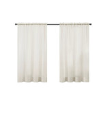 Mainstays Sheer Voile Single Curtain Panel--Ivory--59&quot; x 63&quot; - £2.35 GBP