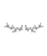 High Quality 925 Sterling Silver Simple Dancing Butterfly Stud Earrings ... - £15.32 GBP