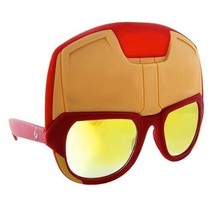 Shark Tank Sun Staches Iron Man Avengers Sunglasses Costume Halloween Glasses - £18.37 GBP