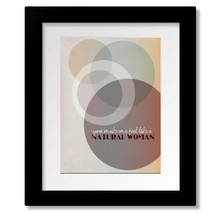 Natural Woman by Aretha Franklin Song Lyric Music Art - Print, Canvas or... - $19.00+