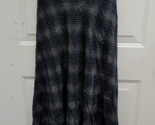 Jones New York Lined Silk Skirt Black Sz 10 - $9.89