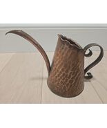 Vintage Gregorian Hammered Copper Small Watering Can - $39.59