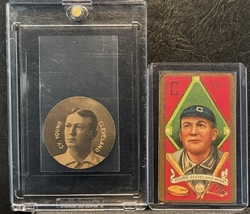 1911 Cy Young duo Colgan&#39;s Chewing Gum Sweet Caporal cigarettes Tobacco MLB - $15,000,000.00