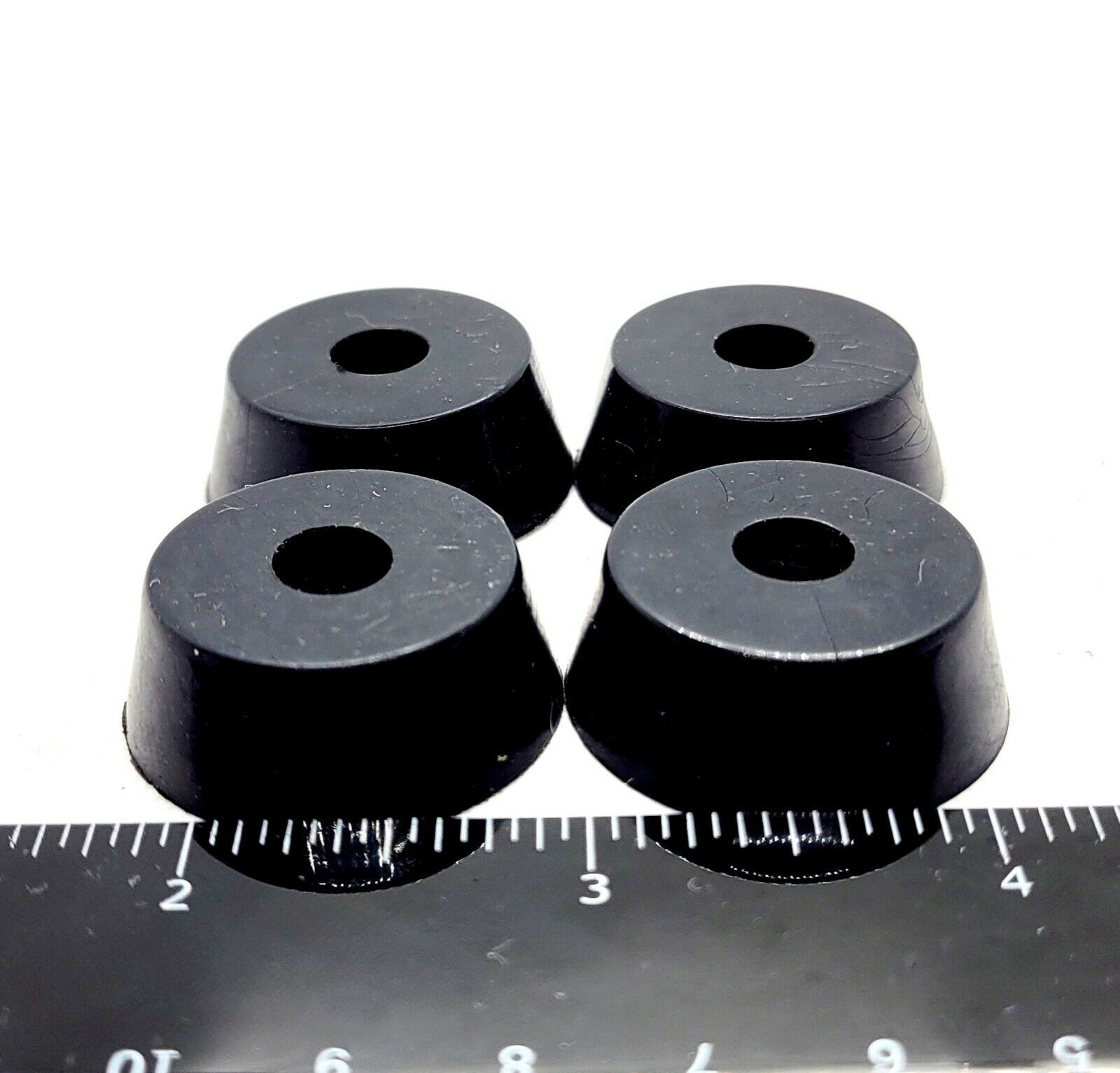 Guitar Amp Feet 1/2&quot; Tall Heavy Duty 1 1/4&quot; Dia Round Replacement Feet 4... - $12.49