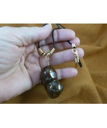 (PP31-20) Real Jumbo MOOSE POOP doo doo turd nugget NECKLACE weird fun a... - $18.69