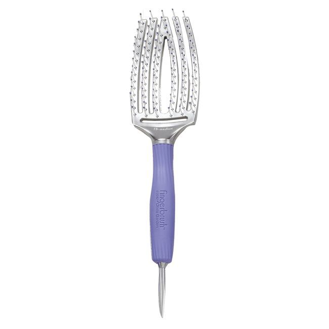 Olivia Garden Finger Brush Curved & Vented Paddle Brush - Medium