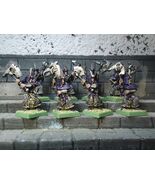 warhammer fantasy dark elf games day USA executioners x8 all variants metal - $434.55