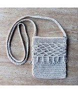 Embroidery Bag Purse Handmade Cyprus Crossbody 15x18cm 5.9x7.1&quot; Knitting... - £21.73 GBP