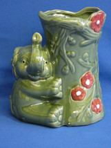 Elephant Trunk Up Lucky Bamboo Ceramic Flower Succlent Vase Holder Large Size V4 - £11.00 GBP