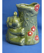 Elephant Trunk Up Lucky Bamboo Ceramic Flower Succlent Vase Holder Large... - £10.97 GBP