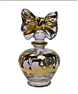 Murano Art Glass Perfume Bottle With Ribbon-Shape Stopper. m9 - $75.00