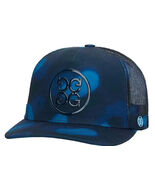 G/FORE Men's Icon Blur Camo Twill Trucker Golf Hat Snap Back Mesh OSFA - €25,56 EUR