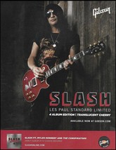 Guns N&#39; Roses Slash Signature Gibson Les Paul Standard Guitar Advertisem... - $4.23