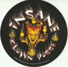 ICP sticker 6 - 2002 cat no. S-1771 VINYL STICKER official merchandise OOP - $3.75
