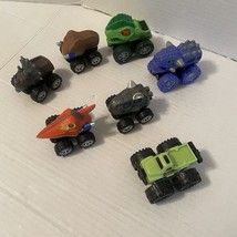 Dinosaur Monster Truck Toy Vehicles 7 pc Lot  Dino Heads - $12.46