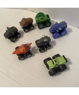 Dinosaur Monster Truck Toy Vehicles 7 pc Lot  Dino Heads - $12.46