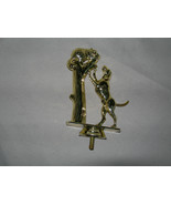 Gymnast Dog Barking Raccoon Up Tree Trophy Topper - $20.29 CAD