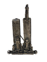 Vintage World Trade Center Twin Towers NYC Brooch Pin Pendant Authentic ... - £26.53 GBP