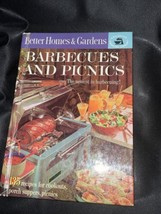 Better Homes &amp; Gardens Barbecues And Picnics Cook Book 1963 Hardcover - £3.19 GBP