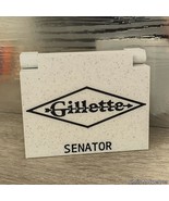Gillette Senator/Sheraton Safety Razor Case With Blade Bank: USA Made - $25.00