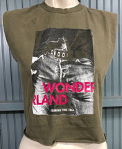 Wonderland Movie Film John Holmes Val Kilmer Green Cut Cropped Large T-S... - £16.58 GBP