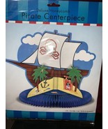 Pirate Ship Honeycomb Centerpiece - €8,49 EUR