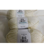 Big Twist Living Cream of 3 Dye Lot 196276 - $24.49